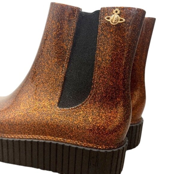Melissa x Vivienne Westwood Anglomania Chelsea Boot US 7 Pre-Loved - Picture 2 of 6